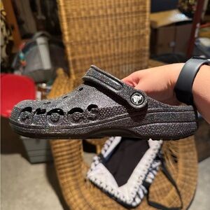 Glitter crocs